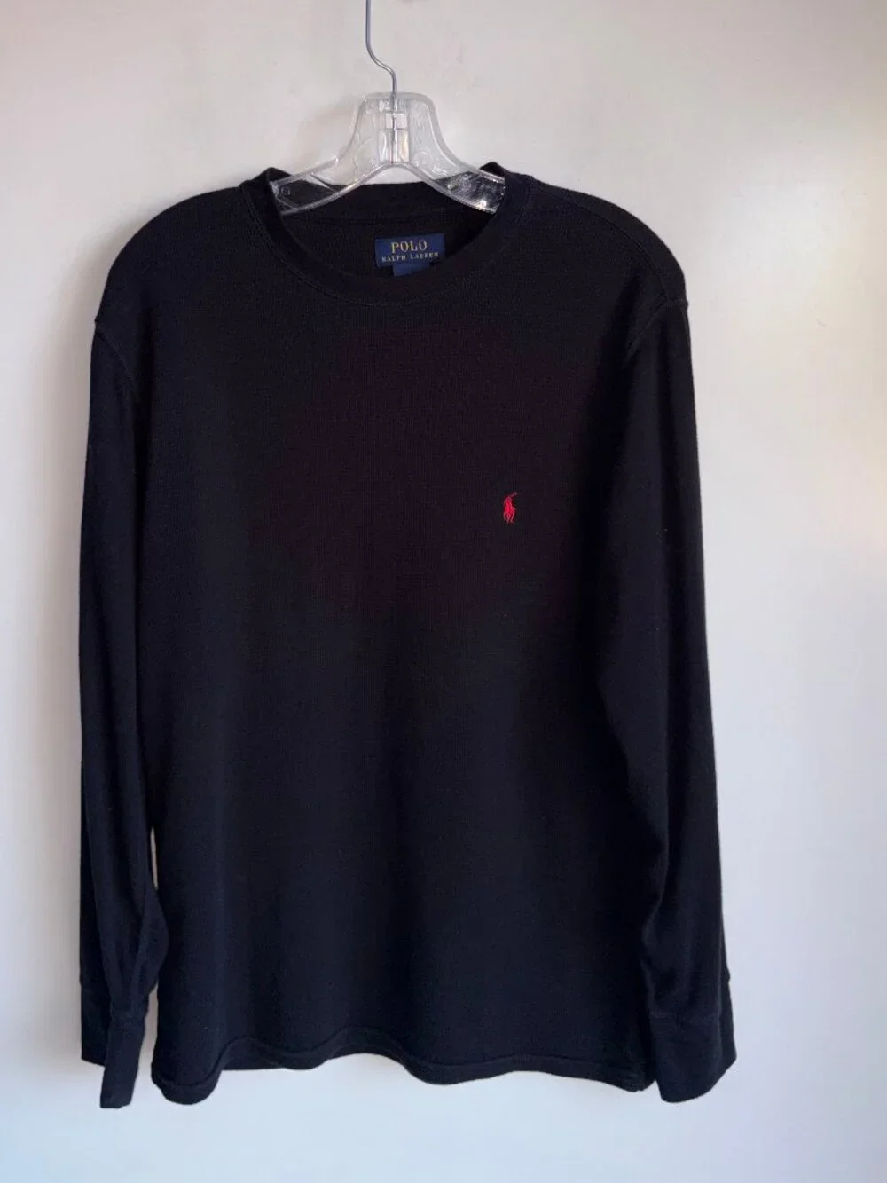 POLO Ralph Lauren Long Sleeve Waffle Shirt Large